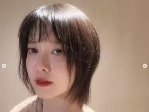 구혜선, 셀프 단발 변신 사진 공개…눈썹 칼로 직접 커트해 눈길