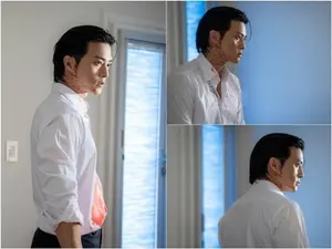 '재벌X형사2' 김지훈, 핏자국 묻은 채 최종회 등판… 18일 마지막 방송