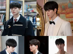 송강 '포핸즈' 시청률 7.9% 자체 최고… 강비오 교복·연미복 스타일링 화제