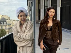 채정안, 파리 패션위크 파격 시스루 룩… 샤워가운 근황·'돌싱N모솔' MC 활약