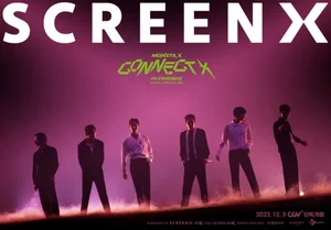 MONSTA X, 10th Anniversary Full Group Performance Summoned on Screen... 'Connect X in Cinema' Released Today (3rd)