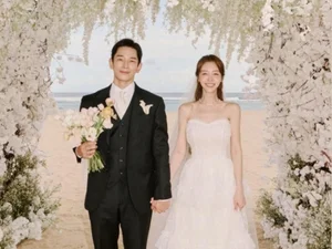 On Joo-wan and Minah's Romantic Wedding in Bali, Indonesia... Private Wedding Photos Released