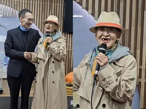 Actor Yoon Seok-hwa, who smiled brightly even with missing front teeth, expressed a desire to live as herself in her lifetime confession