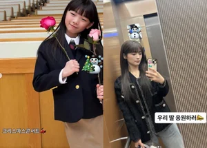 文熙俊·苏悦女儿熙悦，公开暴风成长的近况……像偶像父母一样独特的才华