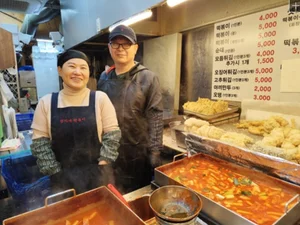 生活的达人，东大门炒年糕圣地与30年经验的朴高志油豆腐紫菜包饭达人照明