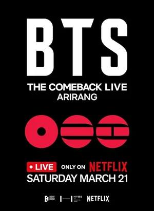 BTS Gwanghwamun Comeback, Unang Global Live Streaming sa Netflix
