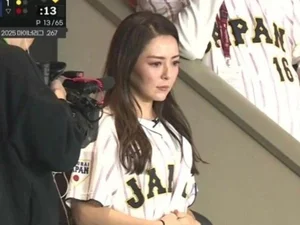기쿠치 유세이 아내, 도쿄돔 중계 포착… 