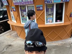 BTS V·Jin·J-Hope Captured on an Ice Cream Break During Their U.S. Tour