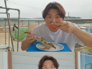 '홍현희 시매부' 천뚱, 다리 염증 입원 고백…헬쑥해진 근황