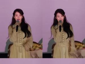 아이유, '21세기 대군부인' 연기 혹평에 끝내 눈물