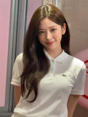 May liwanag ng Mayo sa pagpasok ni An Yu-jin sa Tokyo Dome… napakagandang sporty na look