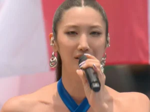 Korean-language lyrics ring out at World Cup opener as Jae takes the stage with Bocelli