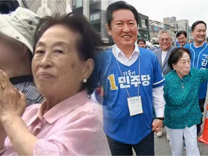 '민주당 지지' 전원주, 이번엔 보수 집회 포착…파격 정치 행보