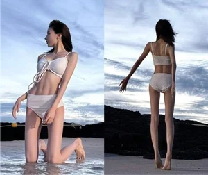 빌리 션, 제주 바다서 뽐낸 화이트 비키니…완벽 비율