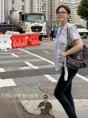 '음주운전 2회' 박시연, 논란 후 놀라운 스키니핏 근황