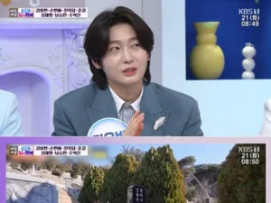'아침마당' 김용빈, 故 할머니 향한 눈물 