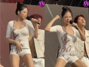 비비, 워터밤서 비키니 노출…'19금 퍼포먼스' 발칵
