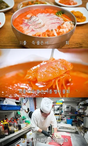 유승목 감탄한 40년 내공…수원 인계동 물회 맛집 어디?