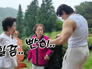 전원주, 30대 헬스 트레이너 근육 보고 솔직 고백… 