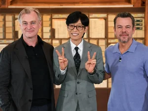 크리스토퍼 놀란·맷 데이먼, '유퀴즈' 전격 출연… 유재석과 '오디세이' 역대급 투샷