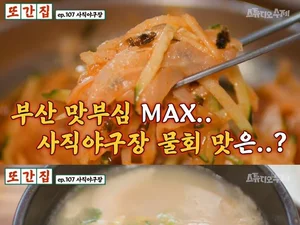  '또간집' 부산 사직동 돼지국밥·가자미물회 미식 기행 