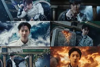 엑소, '크라운' MV 티저 공개…초능력 세계관의 정점