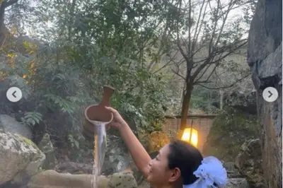 진재영, 교토 숲속 온천서 전하는 근황… 