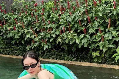 김히어라, 발리서 뽐낸 완벽 비키니 자태…