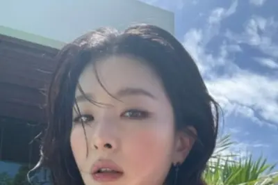 레드벨벳 슬기, 발리 달군 파격 비키니 자태…완벽 복근 과시