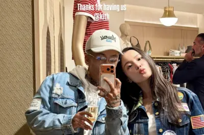 도끼·이하이, 청재킷 커플룩 입고 애정 과시…무도 인연의 결실