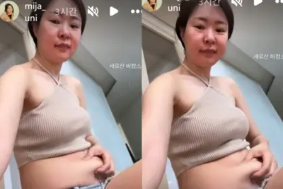 '장광 딸' 미자, 몰라보게 늘어난 뱃살…충격의 실시간 눈바디