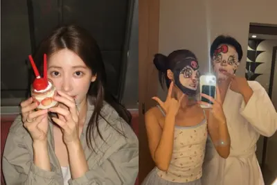 다이아 기희현·이상윤, 오사카 데이트 당당한 열애 인증