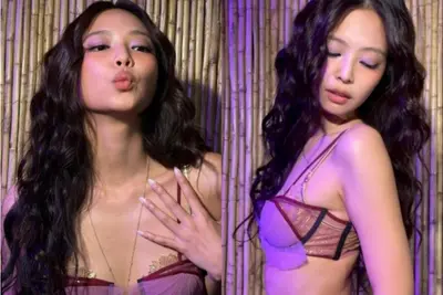 블랙핑크 제니, 스페인 뒤흔든 파격 브라톱 패션