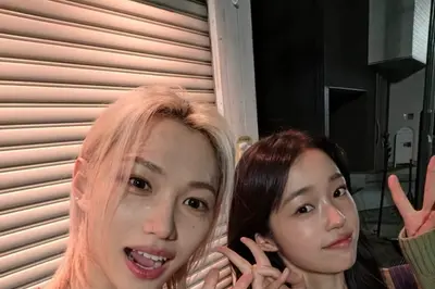 Felix at Noh Yoon-seo, nagpakita ng nakakakilig na chemistry sa likod ng bagong music video
