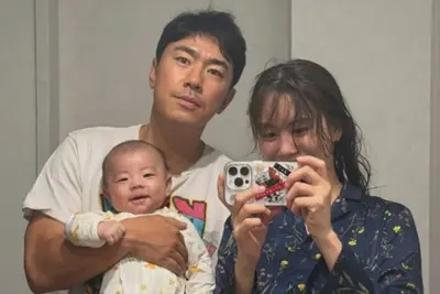 이시언·서지승 부부, 생후 4개월 아들 솔민 군과 일상 가족사진 근황 공개