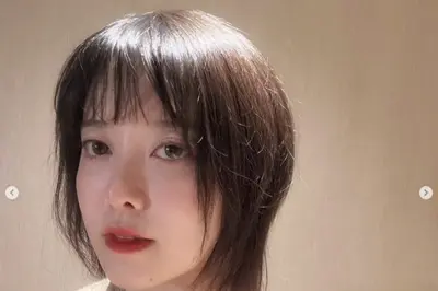 구혜선, 셀프 단발 변신 사진 공개…눈썹 칼로 직접 커트해 눈길