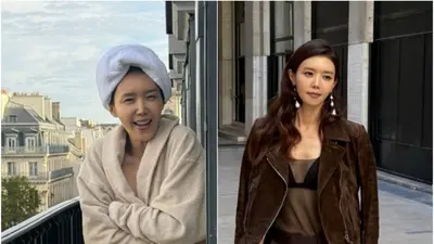 채정안, 파리 패션위크 파격 시스루 룩… 샤워가운 근황·'돌싱N모솔' MC 활약