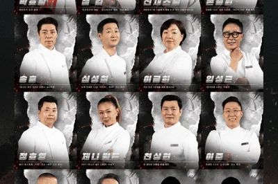'Black and White Chef 2', Michelin Stars to Temple Food Masters, 100 Chefs Lineup Revealed... 