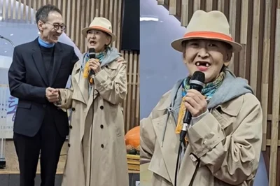 Actor Yoon Seok-hwa, who smiled brightly even with missing front teeth, expressed a desire to live as herself in her lifetime confession