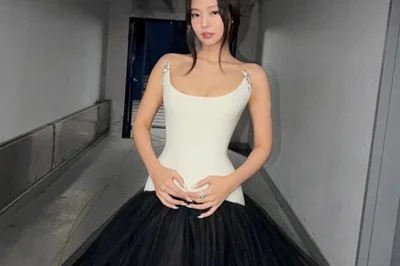 블랙핑크 제니, 2025 MMA 비하인드 컷 공개...1000만 뷰 돌파한 압도적 드레스 자태