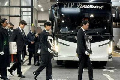 국민배우 고 안성기, 영결식 엄수… 정우성 이정재 등 후배 영화인들 눈물의 마지막 배웅
