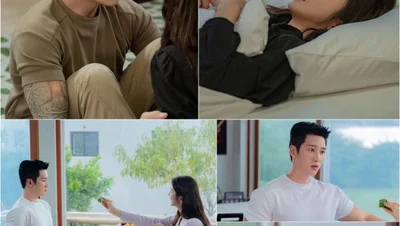 스프링 피버, 안보현과 이주빈의 묘한 눈맞춤… 본격적인 핑크빛 기류 시작