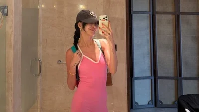 엄태웅 아내 윤혜진, 발리 여행 중 핑크 수영복 자태 공개… 