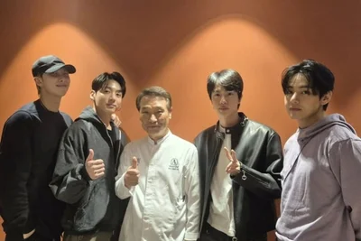 '흑백요리사2' 후덕죽, BTS와 깜짝 만남 공개 