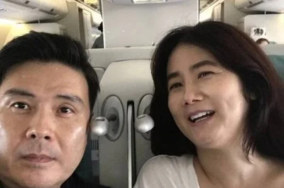 '은퇴 24년' 심은하, 54세 깜짝 근황… 남편 옆 수수한 민낯