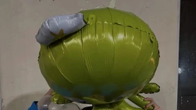 나나, 문어 풍선 쓰고 반전 매력… 