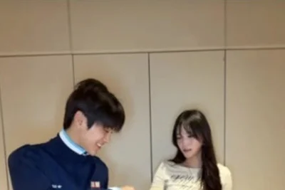 올림픽 영웅 김길리·최가온, 코르티스와 댄스 챌린지