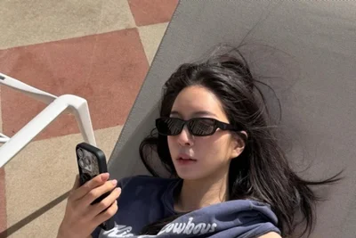 달샤벳 조아영, 비키니 입고 뽐낸 명품 복근…라스베이거스 근황