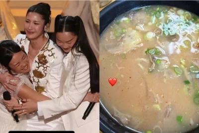 오스카 휩쓴 이재, '돼지국밥' 뒤풀이…소감 차단 논란도