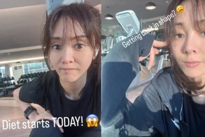 지나, 다이어트 선언+새벽 음악 작업 포착… 8년 만에 복귀하나